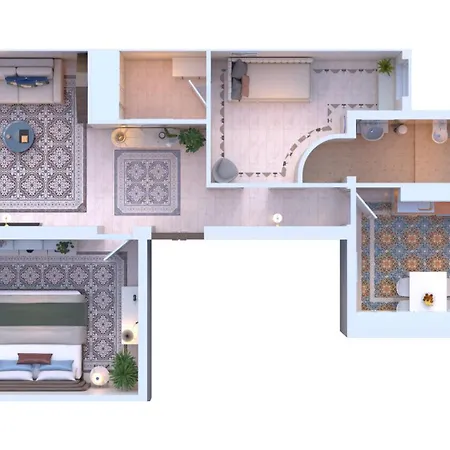 Apartamento 100mq Maison Paradise - Central&elegant