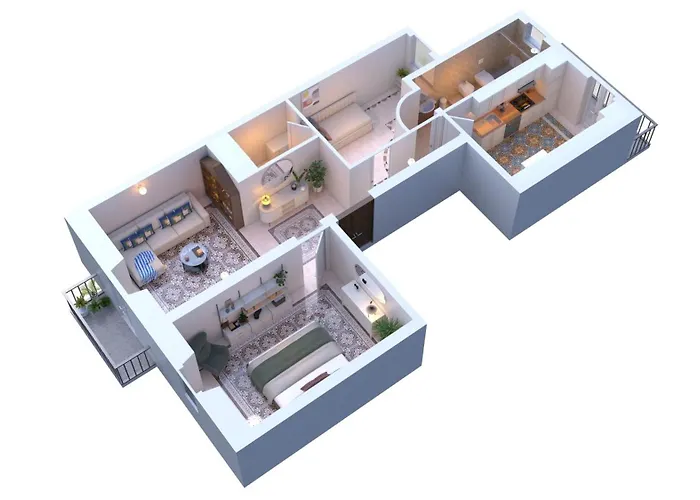 100mq Maison Paradise - Central&elegant Apartamento Bari