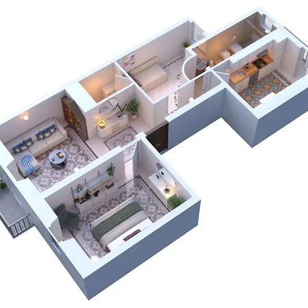 100mq Maison Paradise - & Elegant Apartman Bari